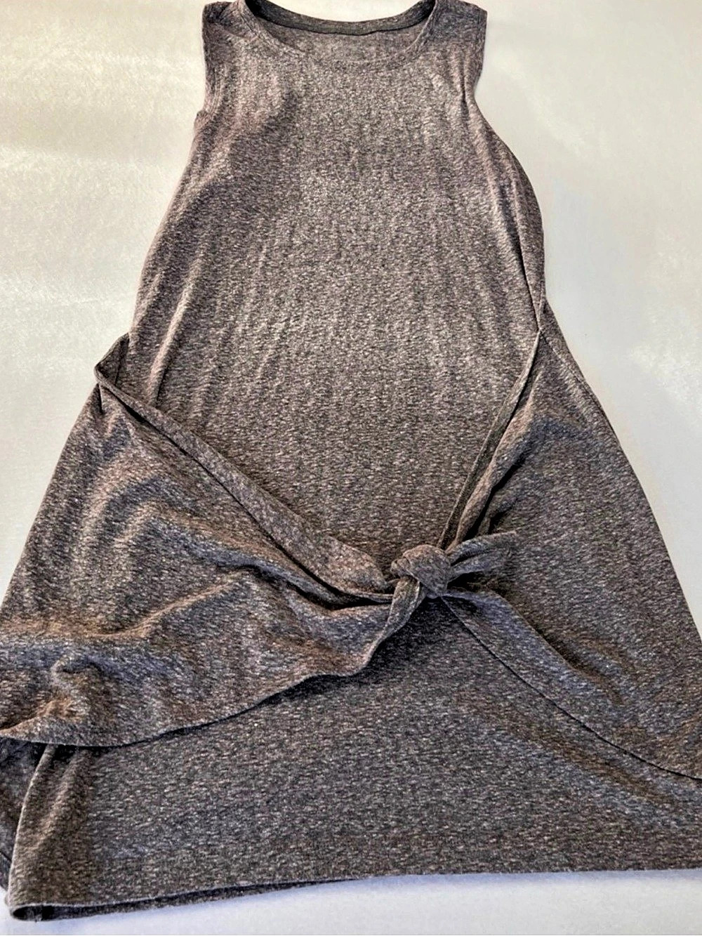 aerie Gray Mini Twist Tie Dress Size XS
